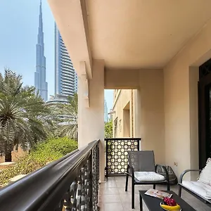 شقة Trophy 2br Aladdin Estate W Burj Khalifa View, دبي